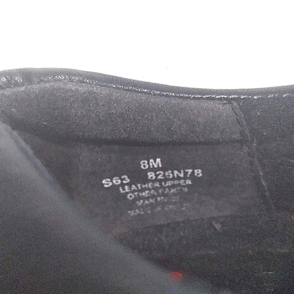 Naturalizer Black Leather‎ Upper Support Comfort Shoes Side Zipper Closure 8